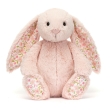 Peluche Lapin blossom rose 31cm