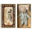 Petit frre souris dans sa boite dallumettes