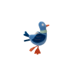 Petite peluche hochet pigeon Michel Puce  Pilou