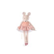 Petite peluche souris rose La petite cole de danse