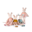 Petite peluche souris rose La petite cole de danse