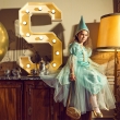 Robe fe bleu Victoria 34 ans
