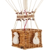 Suspension Montgolfire 56cm rouge