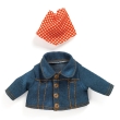 Tenue de poupe Blue Jacket