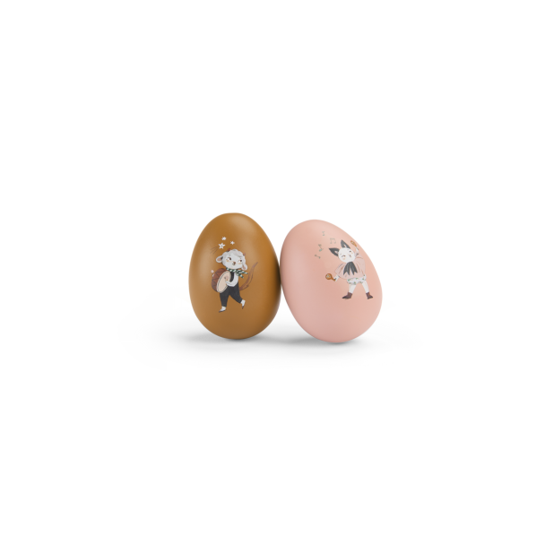 2 oeufs maracas Après la pluie