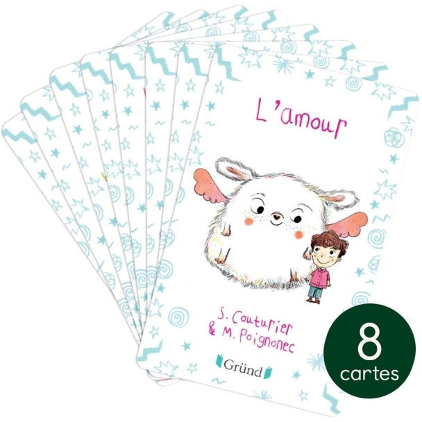 Pack 8 cartes Yoto Ma petite bibliotheque des émotions