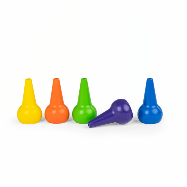 5 crayons de cire Les Popipop