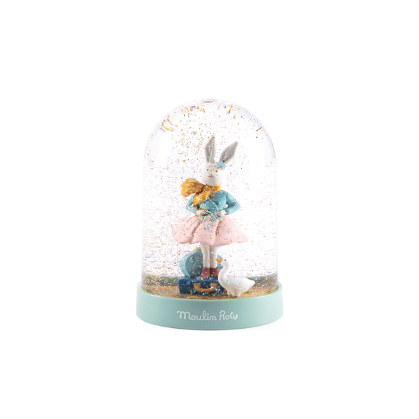 Boule à neige globe lapin La petite école de danse