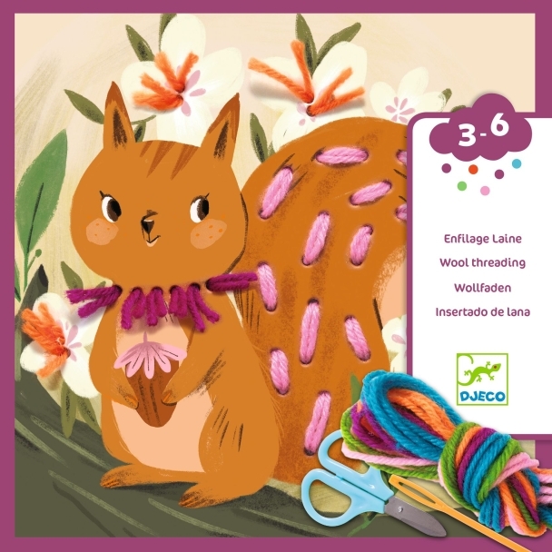 Activité broderie pour les petits
