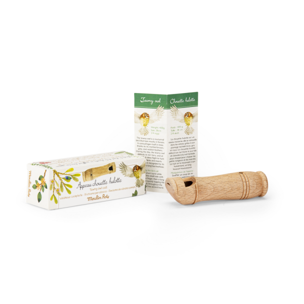 Appeau en bois Chouette hulotte Le Jardin du Moulin