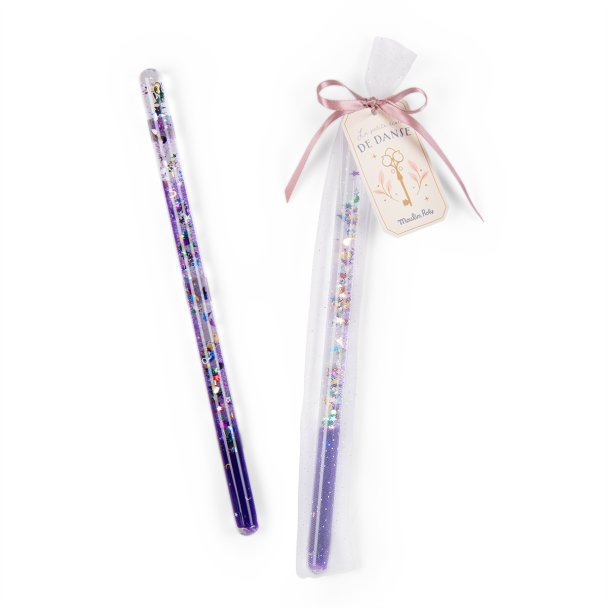 Baguette magique violette La petite école de danse