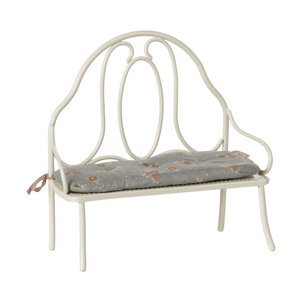 Banc miniature blanc cass