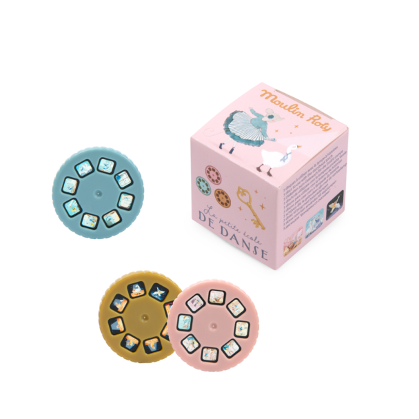 Boite de 3 disques pour lampe à histoires La petite école de danse