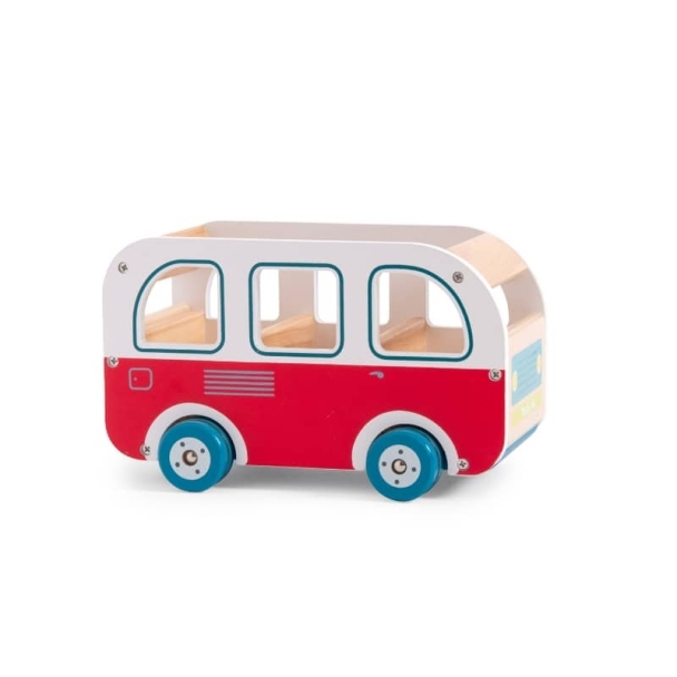 Bus en bois la grande famille