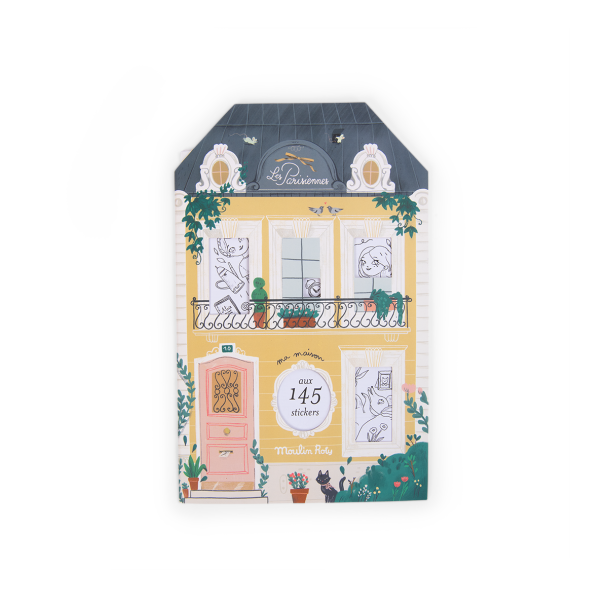 Cahier 145 stickers Les Parisiennes