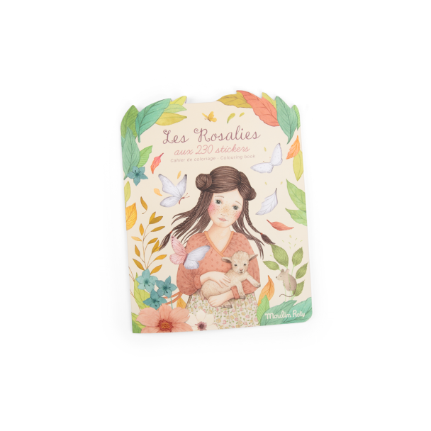 Cahier 230 stickers Les Rosalies