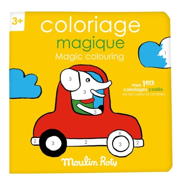 Cahier de coloriages magiques Français-anglais Les Popipop