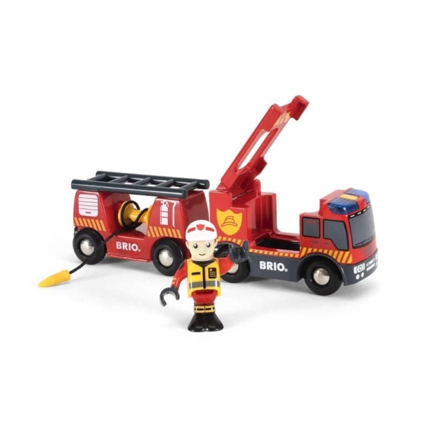 Camion de pompiers son et lumière