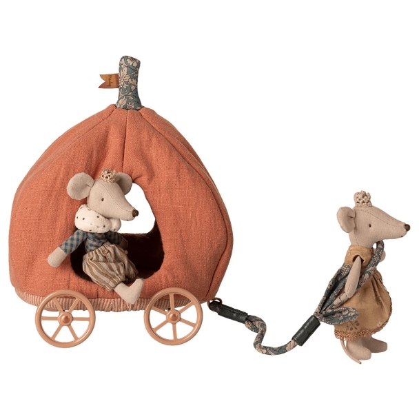 Carrosse citrouille pour souris
