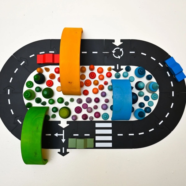 Circuit pour voiture modulable Ringroad 12 pcs