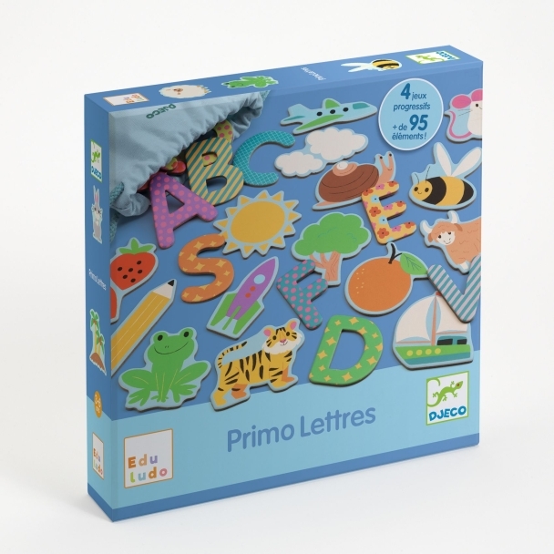 Coffret de 4 jeux Primo Lettres