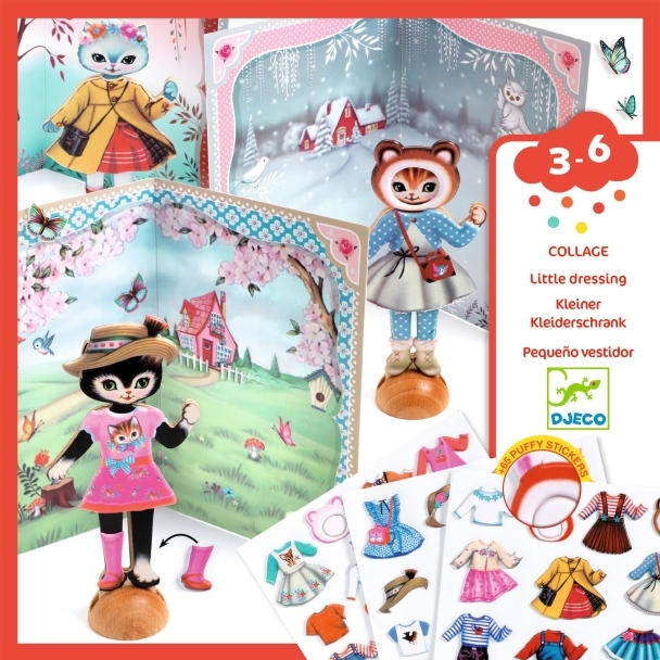 Collages enfant Little dressing