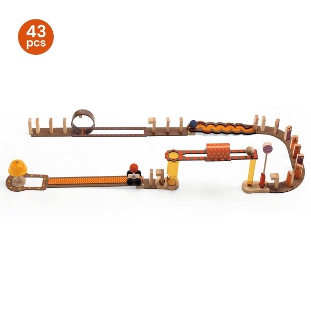 Construction de parcours Zig & go junior Magic 43 pcs