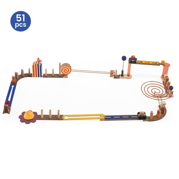 Construction de parcours Zig & go junior Racer 51 pcs