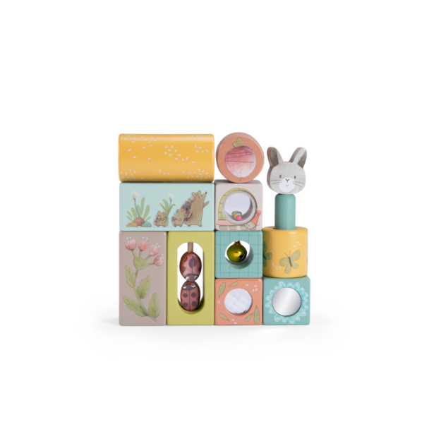 Cubes d'activités Trois petits lapins