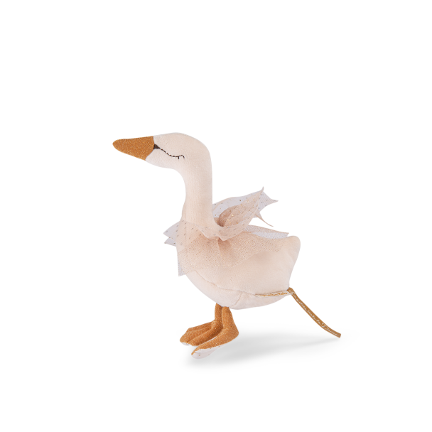 Cygne hochet crème La petite école de danse