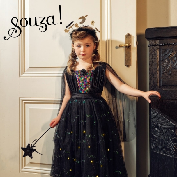 Déguisement Robe à leds lumineuses Agatha 5-7 ans