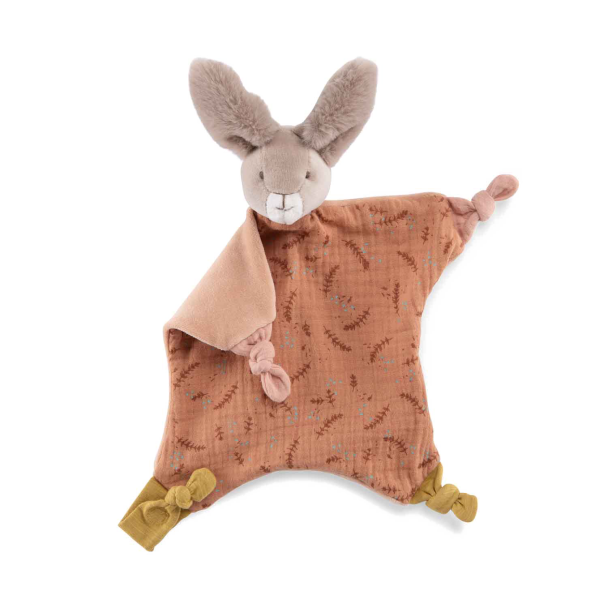 Doudou Lapin argile Trois Petits Lapins