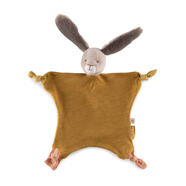Doudou Lapin ocre Trois Petits Lapins