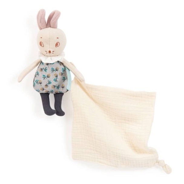 Doudou mouchoir personnalisé Souris Apres la pluie