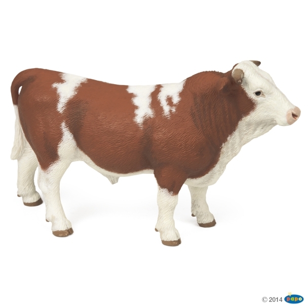 Figurine Taureau Simmental