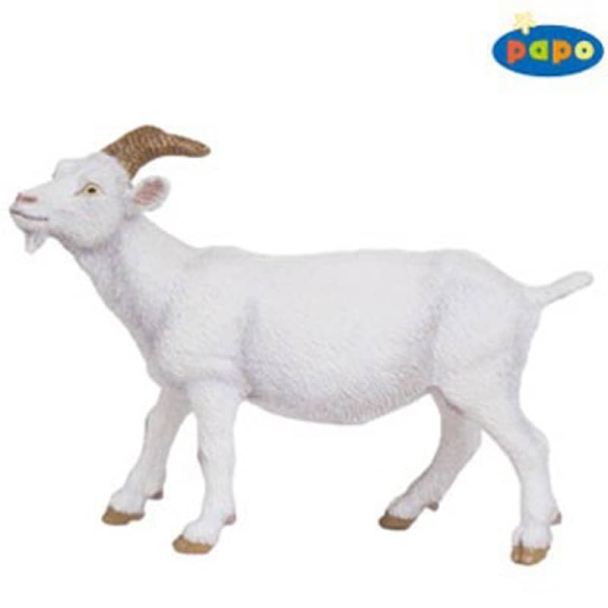 Figurine chèvre blanche