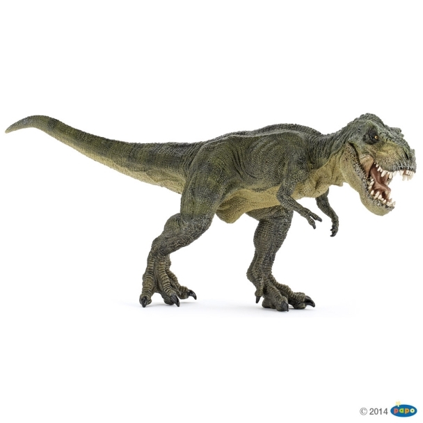 Figurine dinosaure TRex courant vert