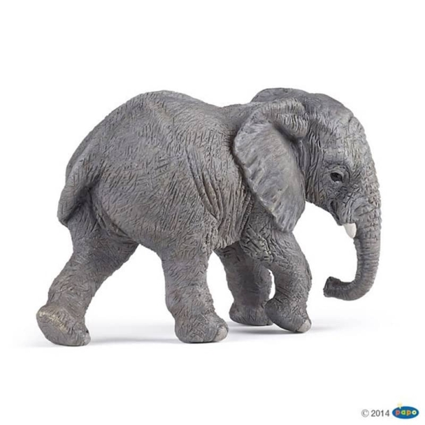 Figurine jeune éléphant d Afrique 3 cm