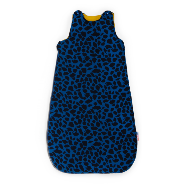Gigoteuse bleue 90 cm Puce & Pilou
