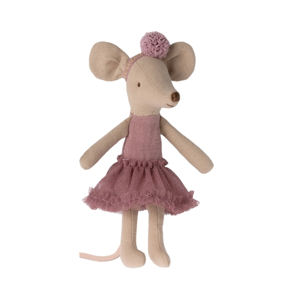 Grande soeur souris Ballerine violet