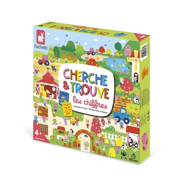 Jeu Cherche et Trouve Les chiffres