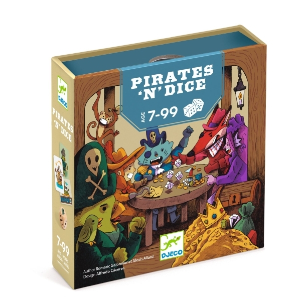 Jeu de cartes Pirates 'n'dice