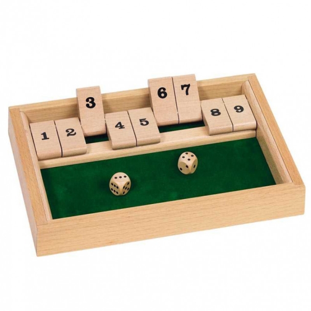 Jeu de société Shut the box