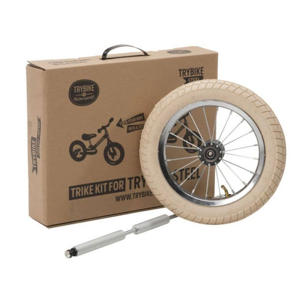 Kit tricycle beige pour draisienne