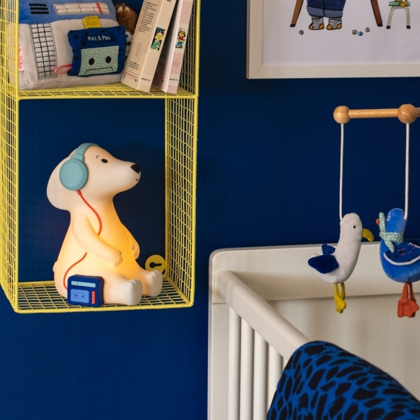 Lampe veilleuse Chien Puce & Pilou
