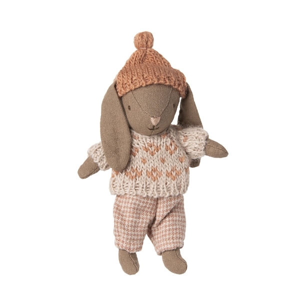Lapin MICRO marron Rose