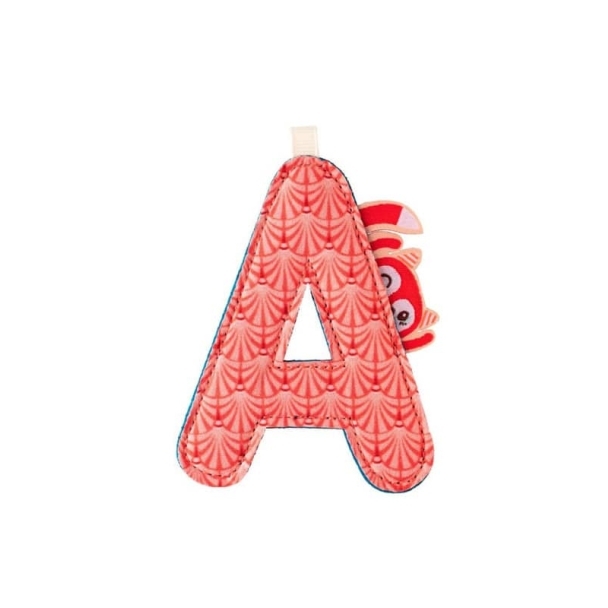 Lettre A Alice en tissu