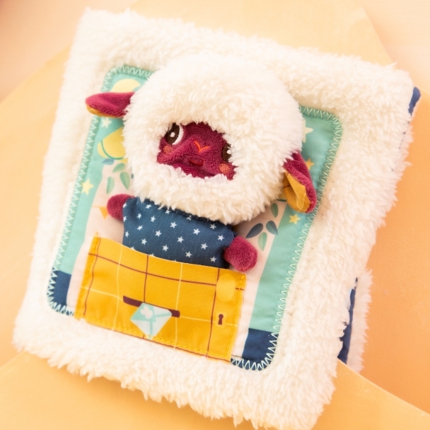 Livre dactivits en tissu Bonne Nuit Yvon