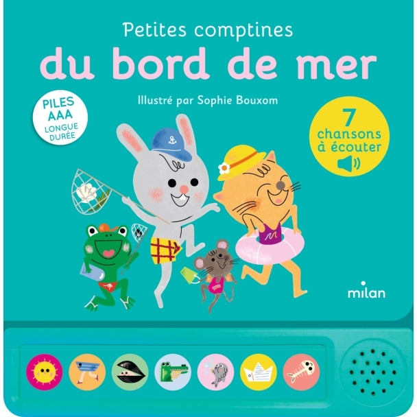 Livre sonore comptines du bord de mer