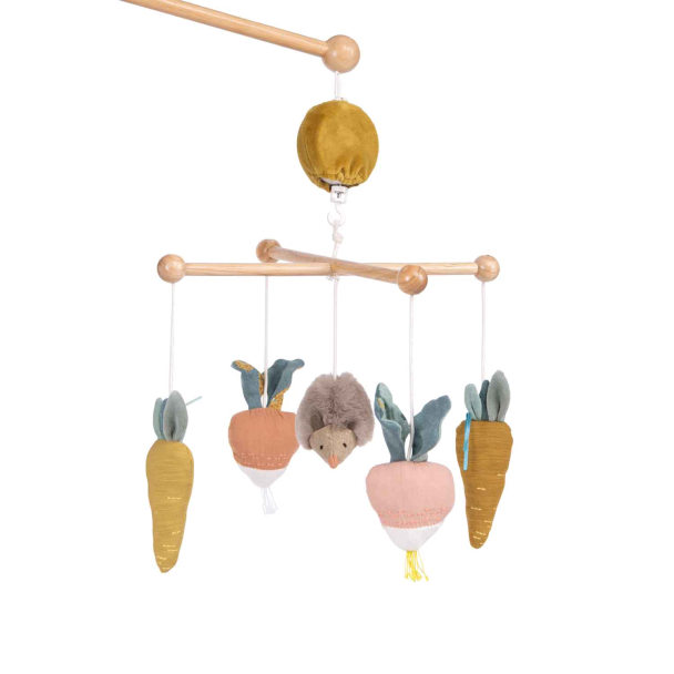 Mobile musical croisillon Trois Petits Lapins